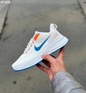 Кросівки Nike Air Zoom White Blue (біло/сині)