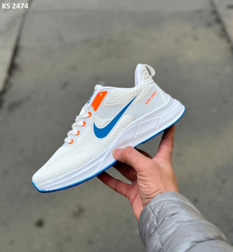 Кросівки Nike Air Zoom White Blue (біло/сині)