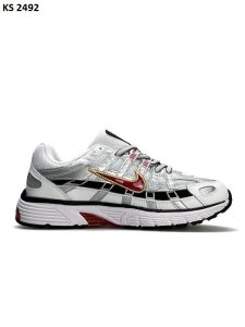 Кросівки Nike P-6000 White Red (біло/червоні)
