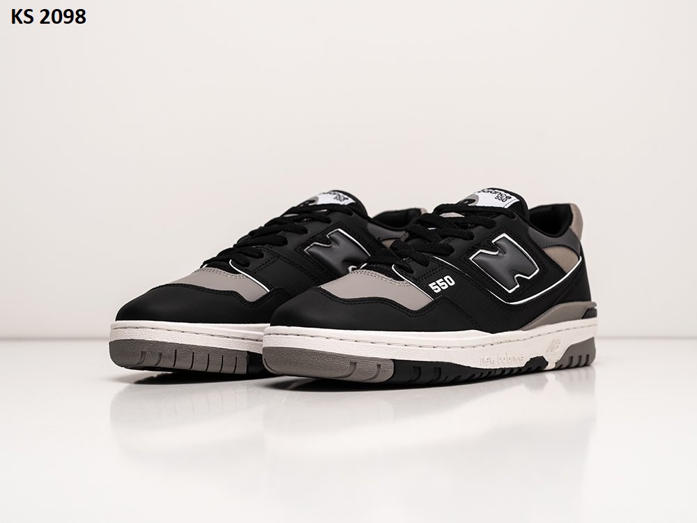 Кросівки New Balance 550 Black Gray (чорно/сірі)