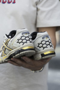 Asics Gel-Kahana Beige Gold Black