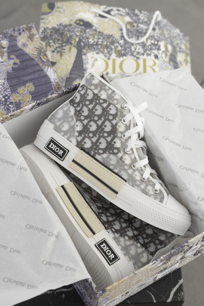 Dior B23 High Top Logo Oblique Premium