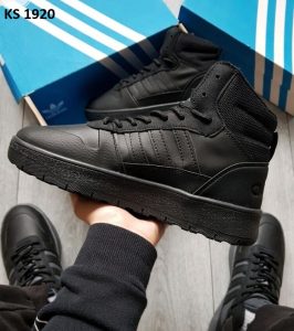 Кросівки Adidas Ultra Boost Black (чорні) ТЕРМО