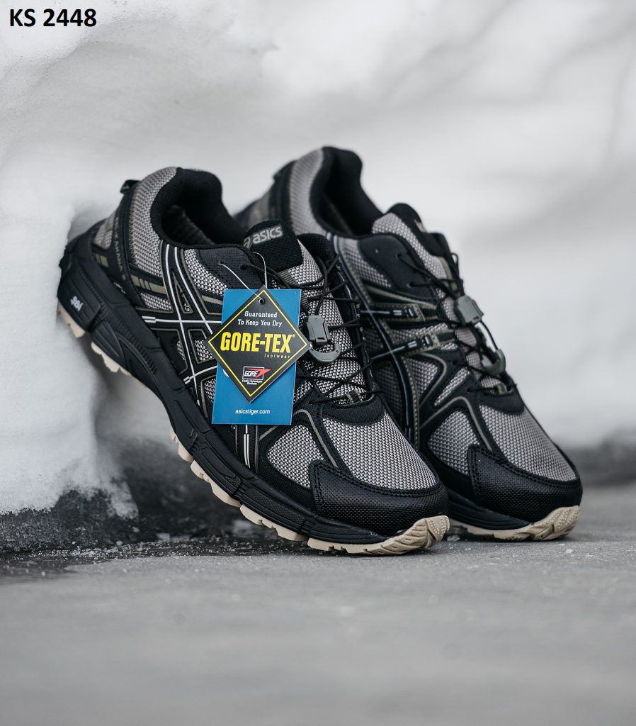 Кросівки Asics Gel-Kahana 8 Black/Gray ТЕРМО (чорно/сірі)