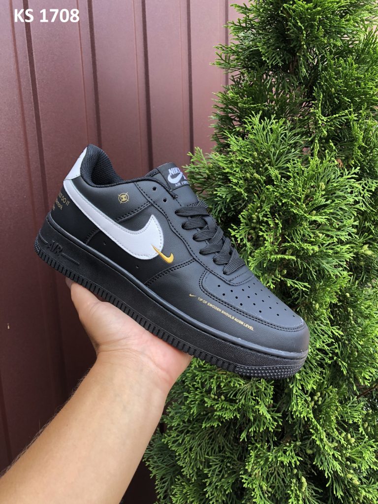 Nike Air Force 1 LV8 Low (чорні)