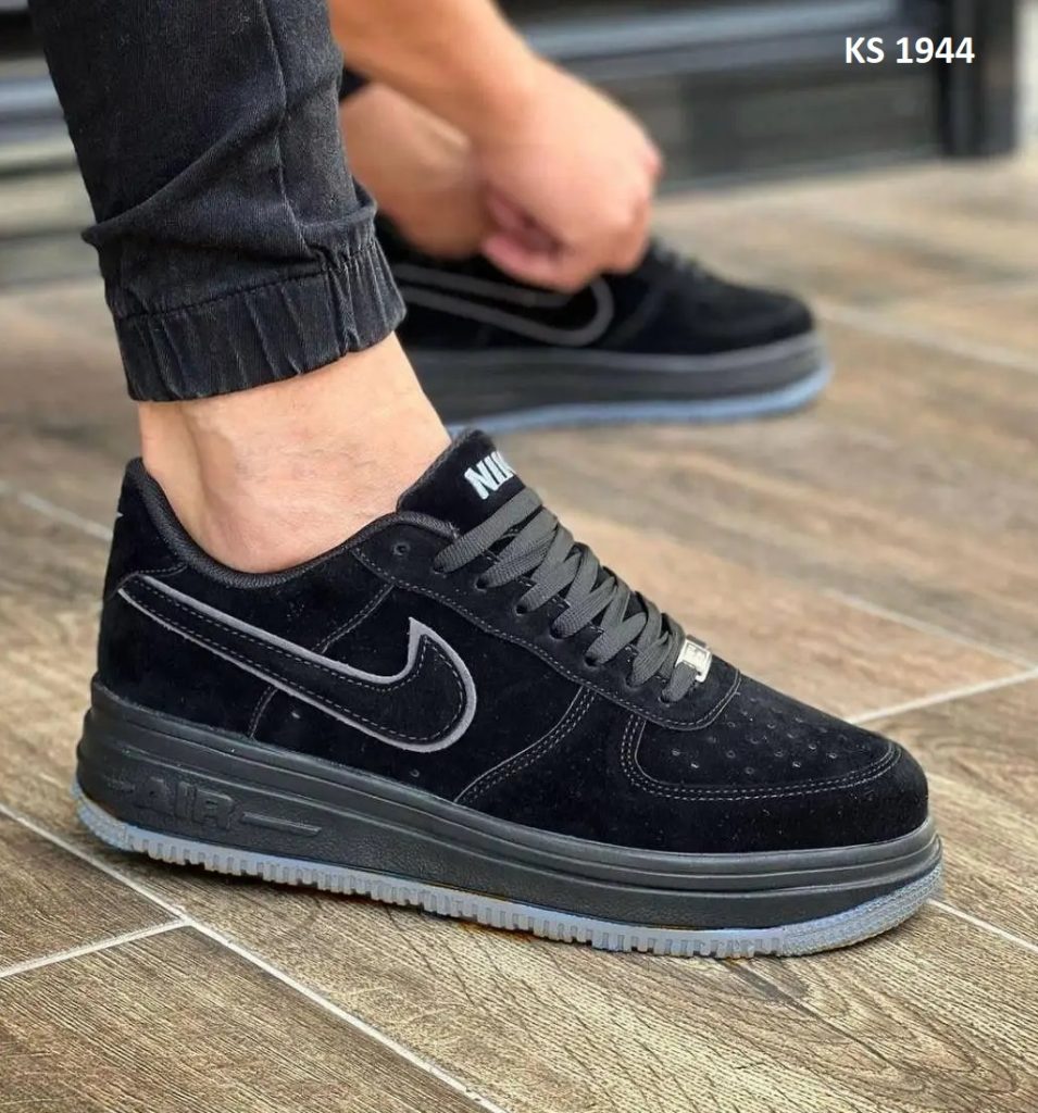 Кросівки Nike Air Force Black (чорні)