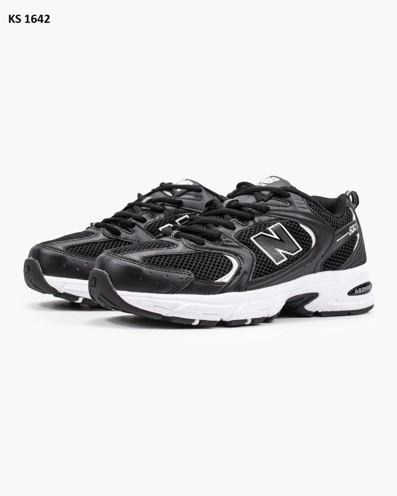 Кросівки New Balance 530 Black White abzorb (чорні)
