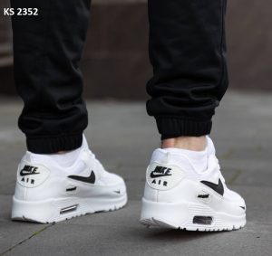 Кросівки Nike Air Max 90 White (білі)