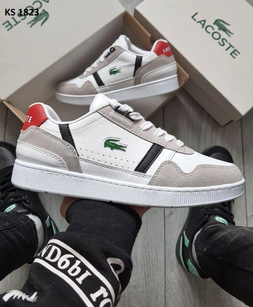 Lacostе (біло/сірі)