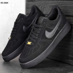 Кросівки Nike Air Force Low Black (чорні)