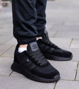 Кросівки Adidas All Black (чорні)