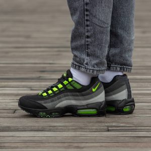 Nike Air Max 95 Black Grey Green Suede