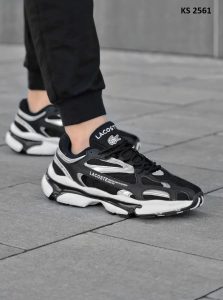 Кросівки Lacoste L003 Black White (чорно/білі)