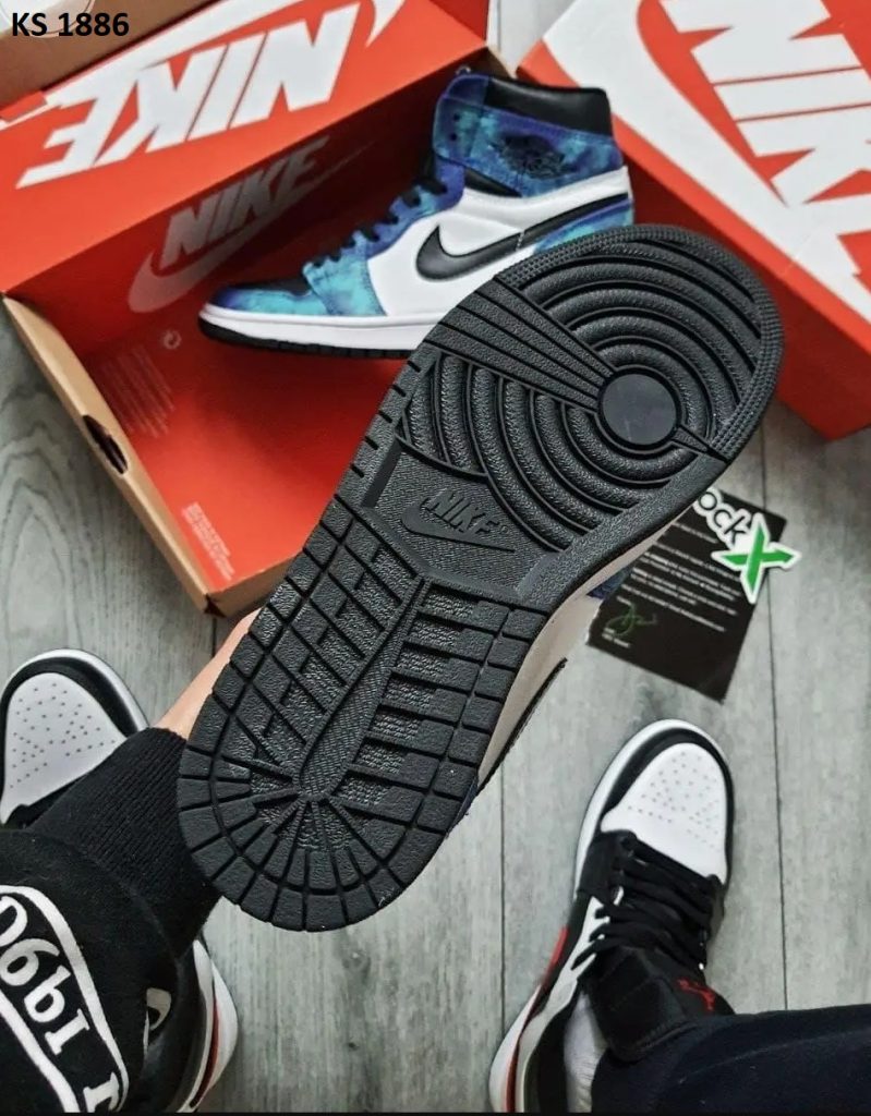 Nike Air Jordan 1 High (сині)