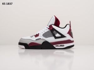 Nike x PSG Air Jordan 4 Retro (біло/фіолетові)
