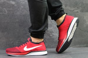 Nike Air  Flyknit Racer (червоні)