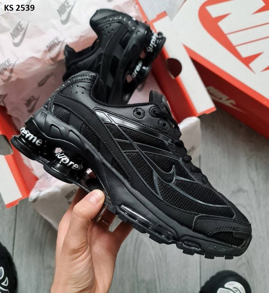 Кросівки Nike Shox TL Ride2 Supreme Black (чорні)