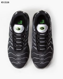 Кросівки Nike Air Max TN Plus Black Green (чорно/зелені),
