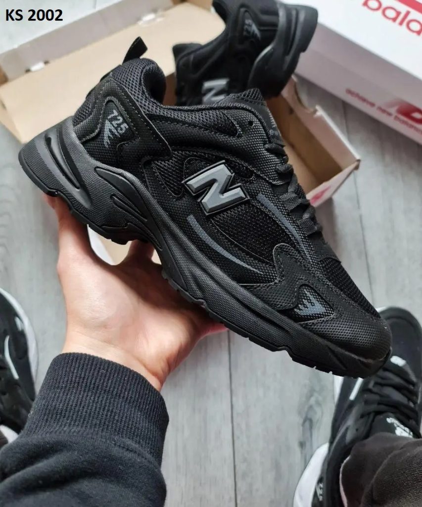 Кросівки New Balance 725 Black (чорні)