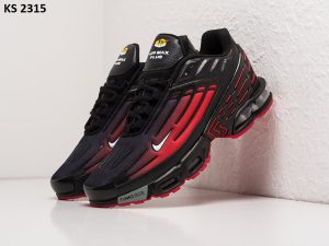 Кросівки Nike Air Max Plus III Black Red (чорно/червоні)