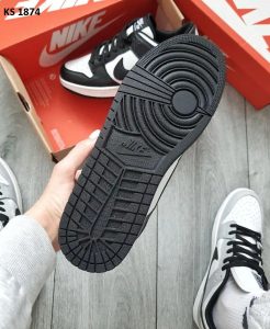 Кросівки Nike Dunk Low SB Black White (чорно/білі)