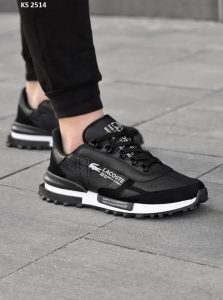 Кросівки Lacoste Elite Active Black White (чорно/білі)