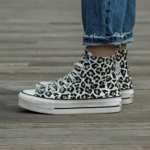 Converse Chuck Taylor All Star Lift Hi Leopard