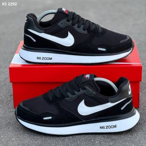 Кросівки Nike Air Zoom Black and White (чорні/білі)