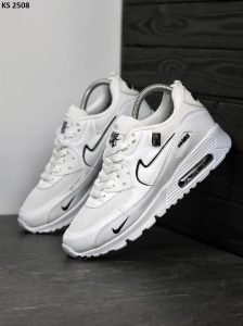 Кросівки Nike Air Max 90 White (білі)