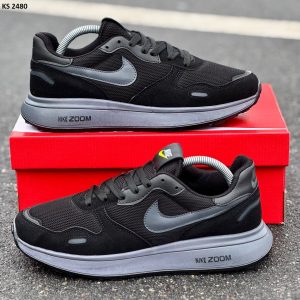 Кросівки Nike Air Zoom Black Gray (чорно/сірі)