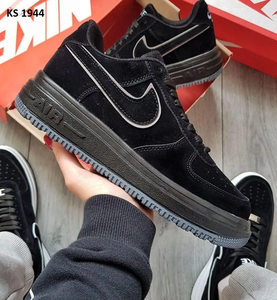 Кросівки Nike Air Force Black (чорні)