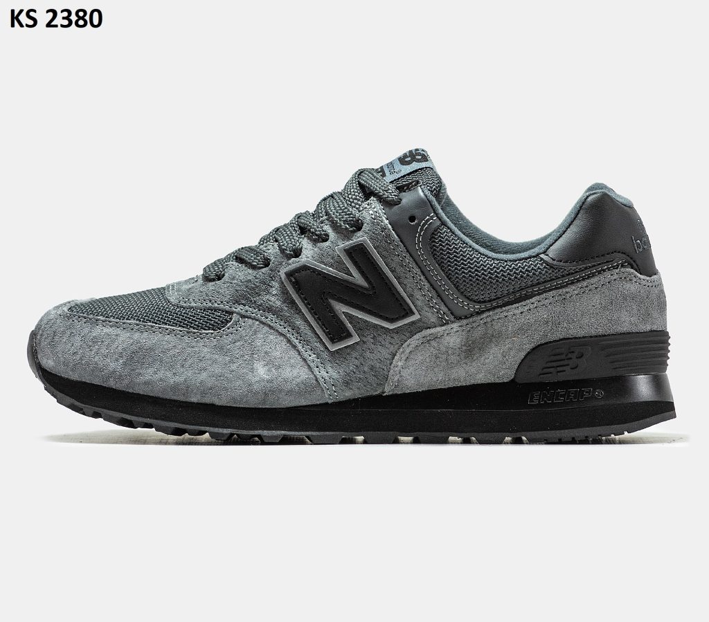 Кросівки New Balance 574 Dark Gray (темно/сірі)