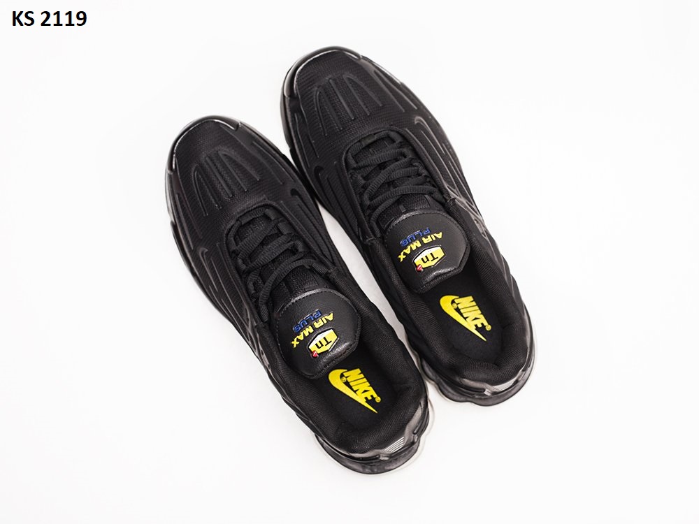 Кросівки Nike Air Max Plus III Black (чорні)
