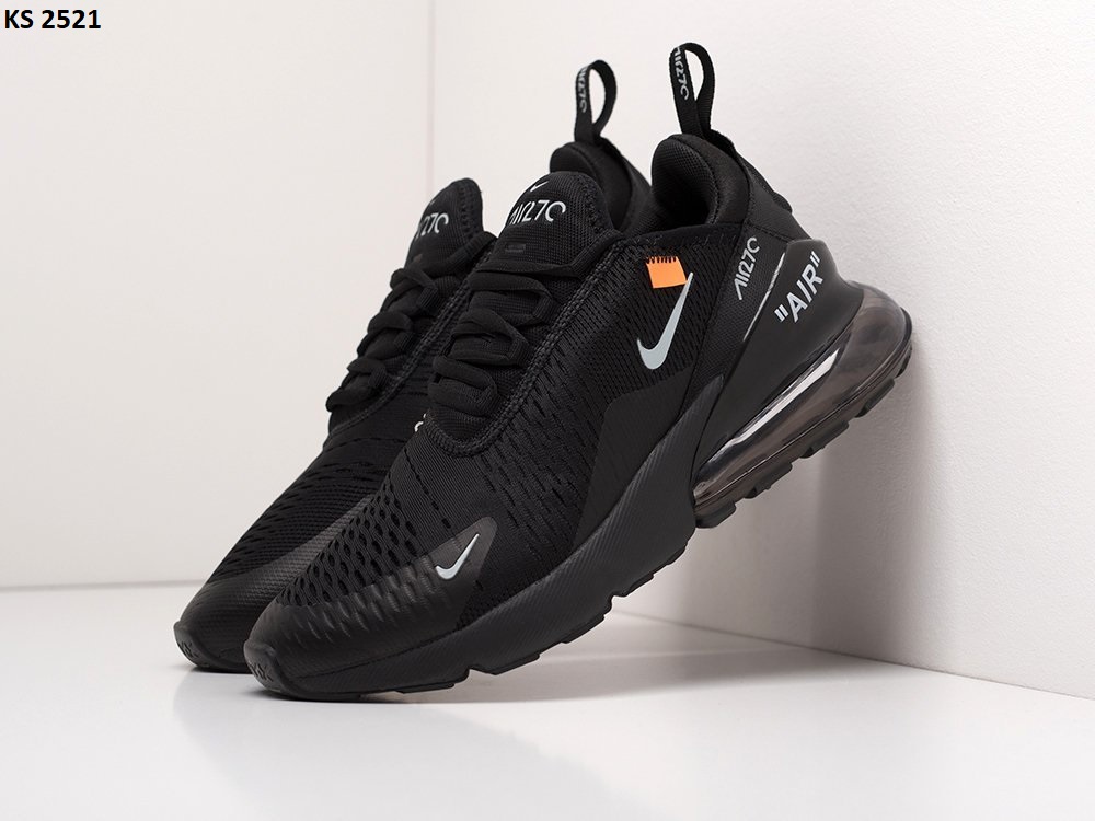 Кросівки Nike Air Max 270 Black (чорні)