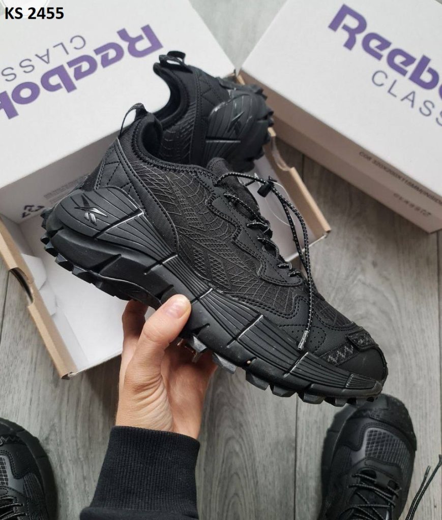 Кросівки Reebok Zig Kinetica II Edge Gore-Tex Black (чорні)