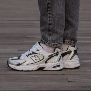 New Balance 530 White Black Silver