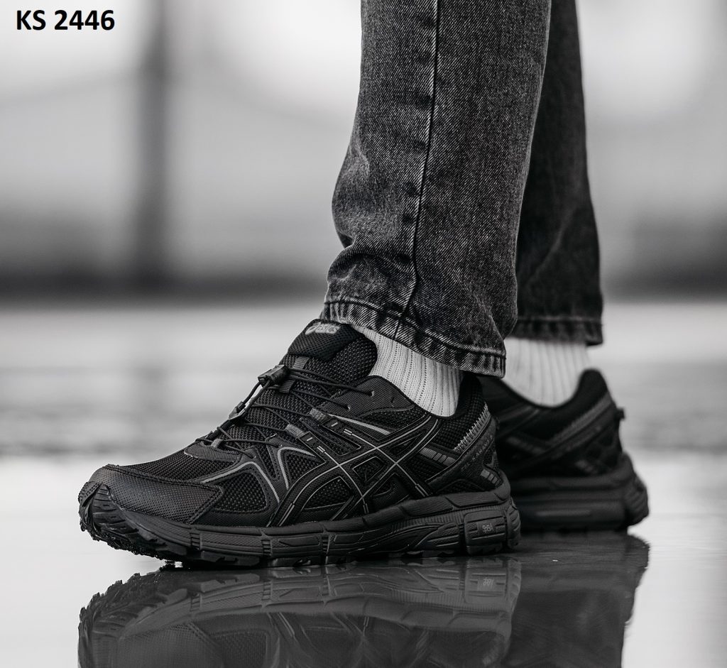 Кросівки Asics Gel-Kahana 8 Black ТЕРМО (чорні)