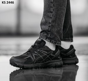 Кросівки Asics Gel-Kahana 8 Black ТЕРМО (чорні)