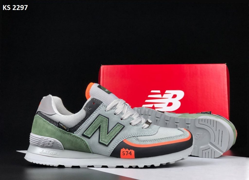 Кросівки New Balance 574 Gray Green (сіро/зелені)