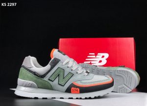 Кросівки New Balance 574 Gray Green (сіро/зелені)