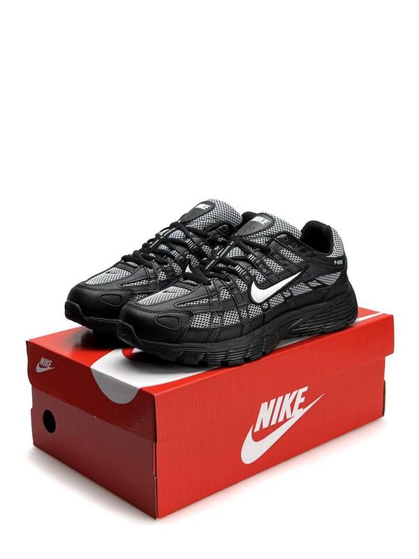 Кросівки Nike P-6000 Black Gray (чорно/сірі)