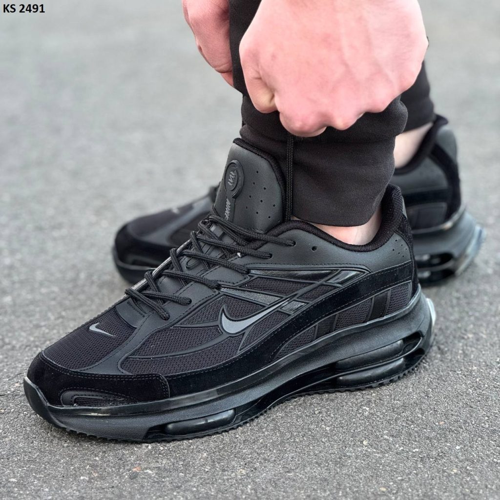 Кросівки Nike Air Total Black (чорні)
