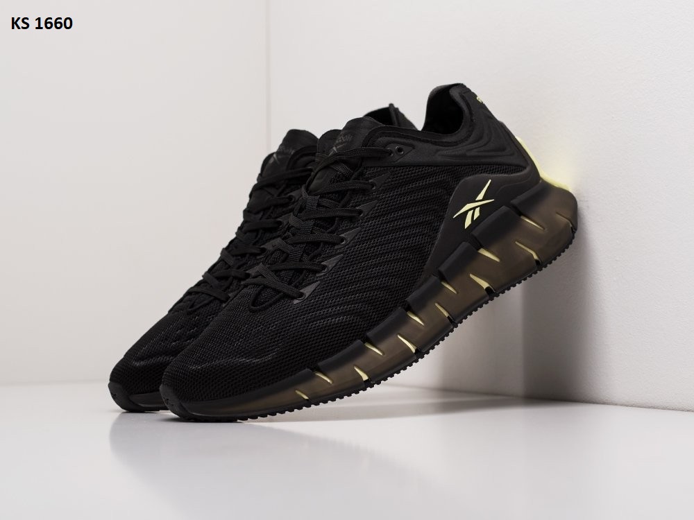 Reebok Zig Kinetica (чорно/салатові)