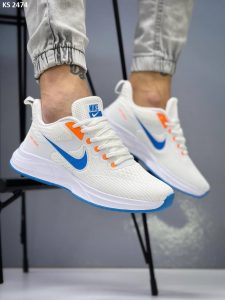 Кросівки Nike Air Zoom White Blue (біло/сині)