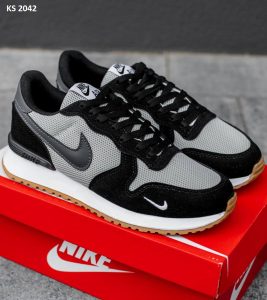 Nike Air (чорно/сірі)