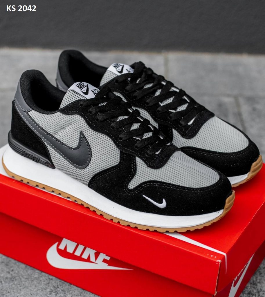 Nike Air (чорно/сірі)