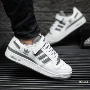 Adidas Forum White Gray (біло/сірі)