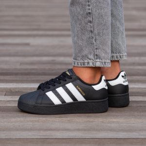 Adidas Superstar Plat  Black