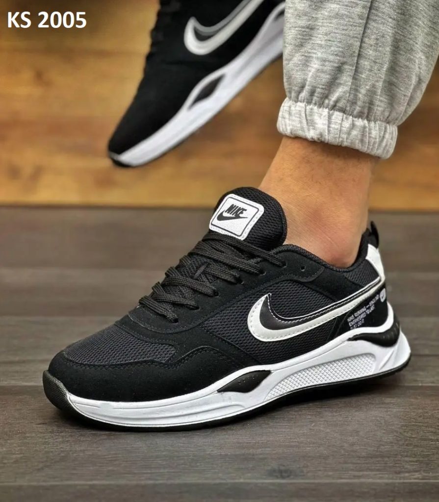 Nike Air Running 2021 (чорно/білі)