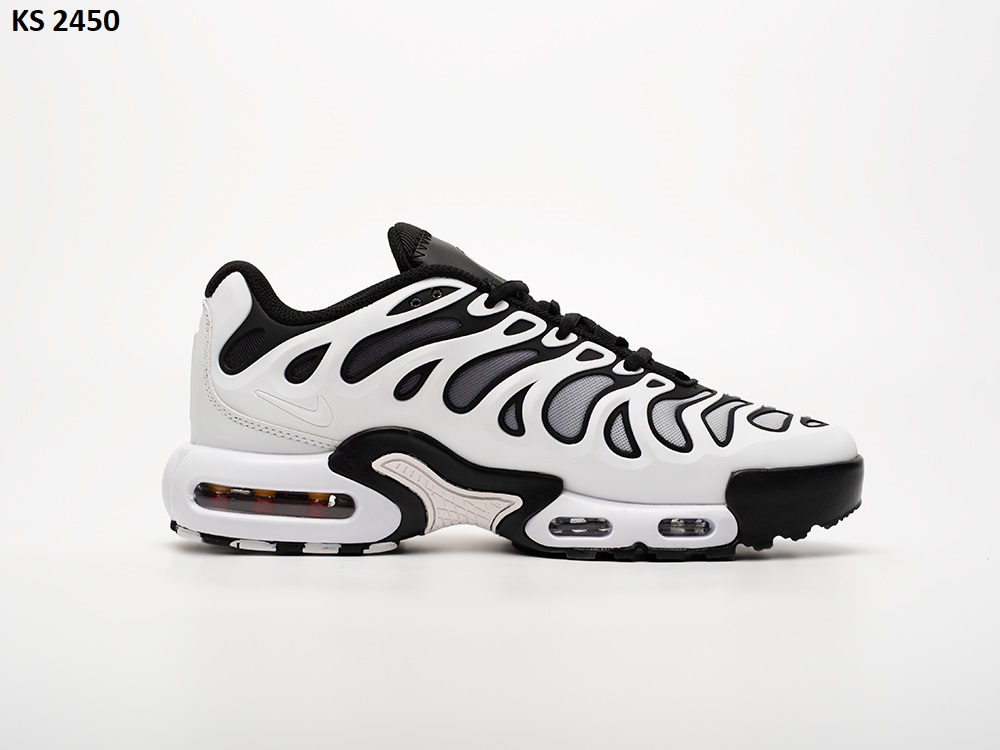 Кросівки Nike Air Max Plus Drift White Black (біло/чорні)